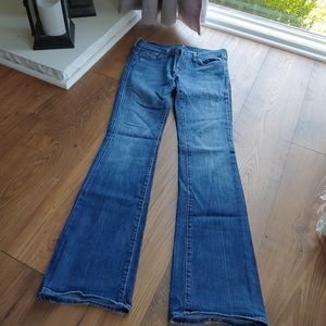 7 For All Mankind Size 28 Flare Jean
